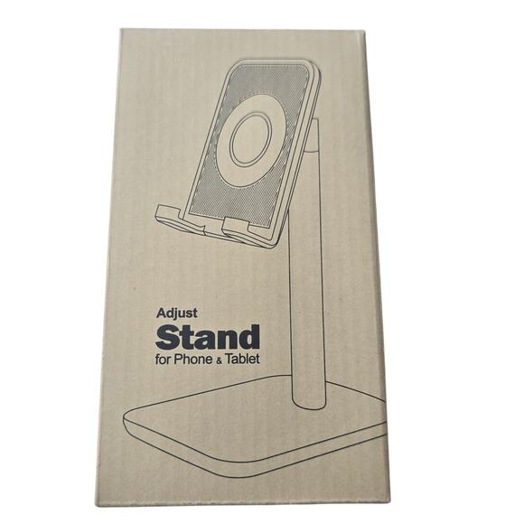 Nulaxy Adjustable Phone Stand For Smart Phones - Black - Picture 1 of 3